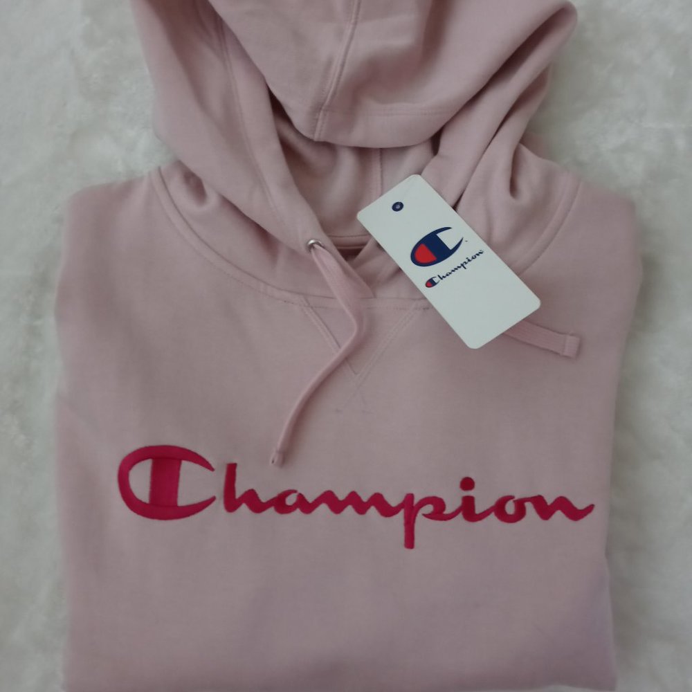 Champion Hush Pink Crop Sweatshirt XXL - Picture 2 of 5